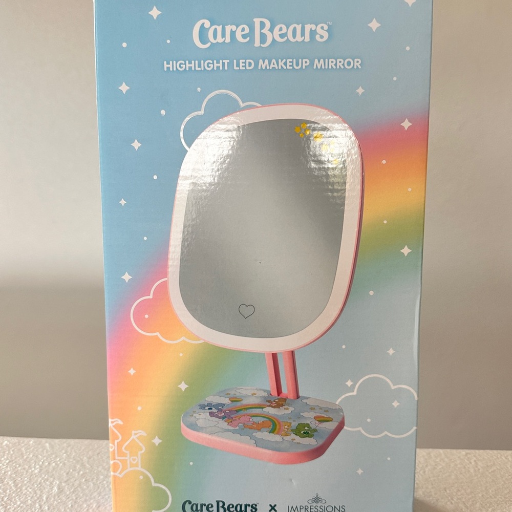Care Bears Pink LED Vanity Mirror